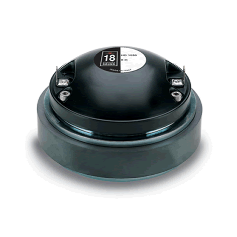 18 Sound HD1050 50 Watt 8ohm HF Ferrite Compression Driver - Click Image to Close